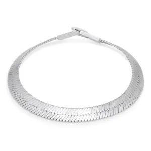 10mm Thin Herringbone Bracelet