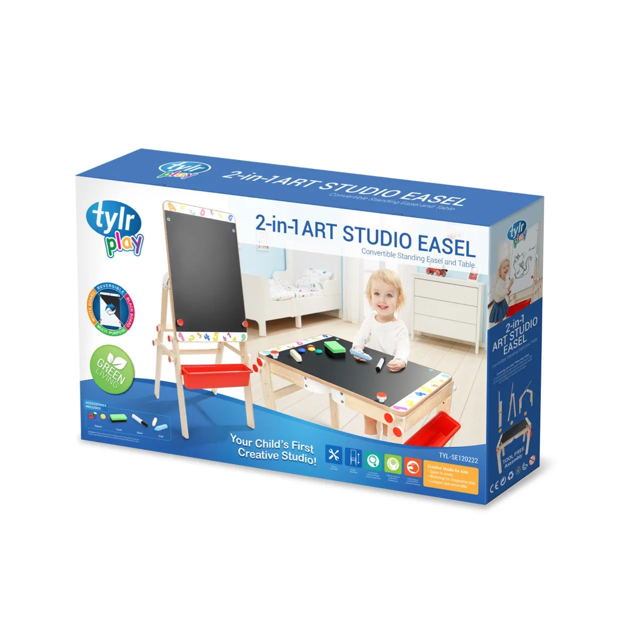2-in-1 Art Studio Easel