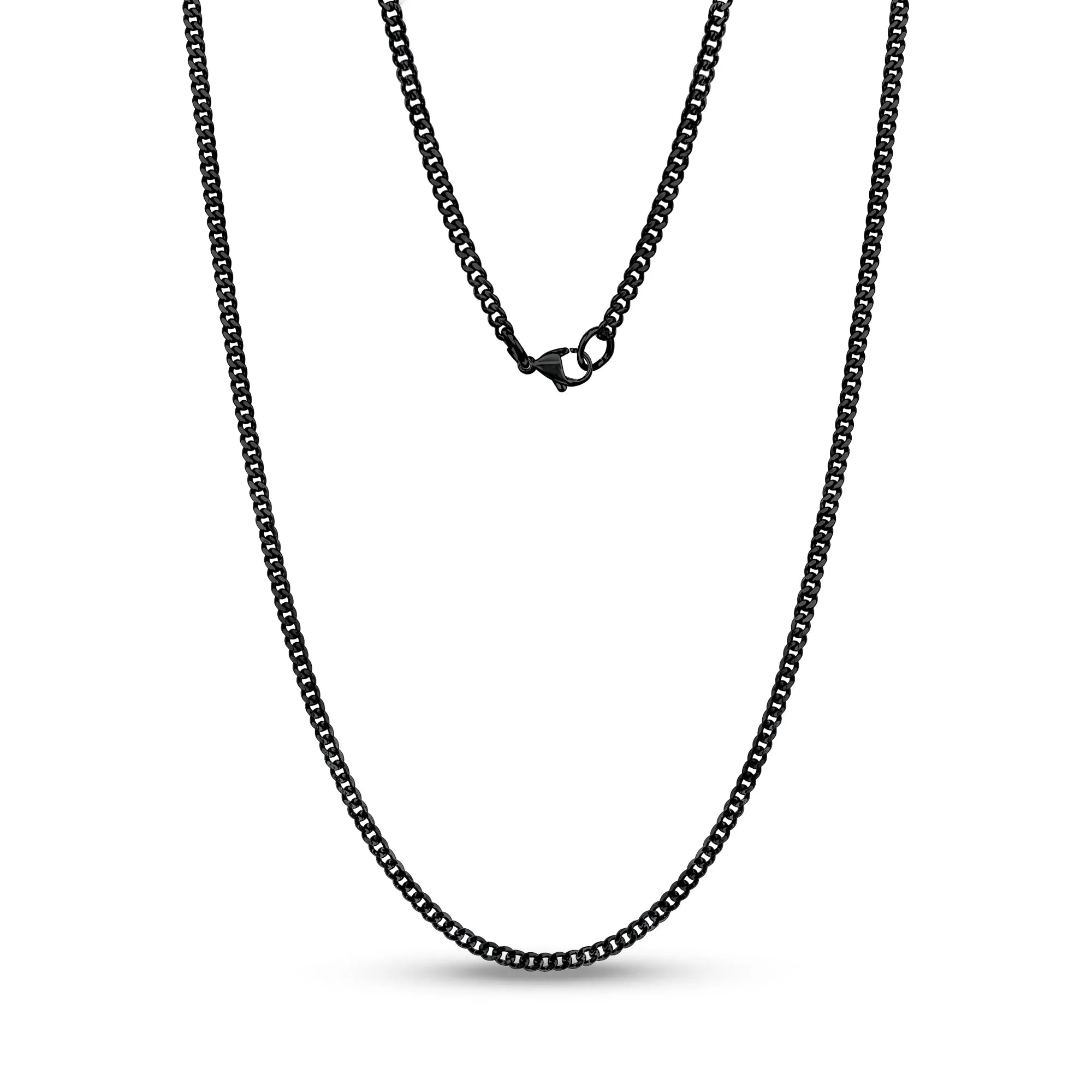 2mm Thin Cuban Link Chain