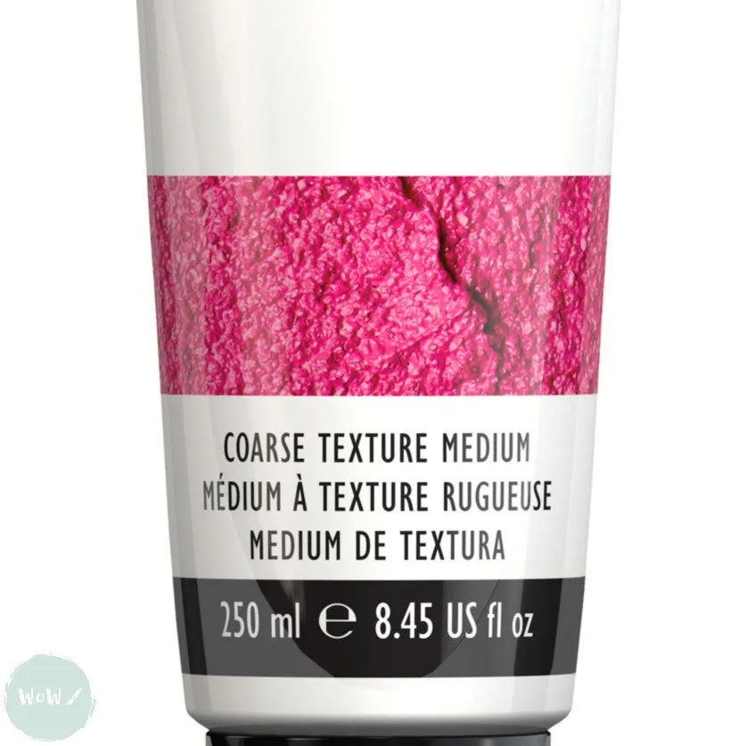 Acrylic Mediums - LIQUITEX BASICS - COARSE TEXTURE MEDIUM - 250ml Tube