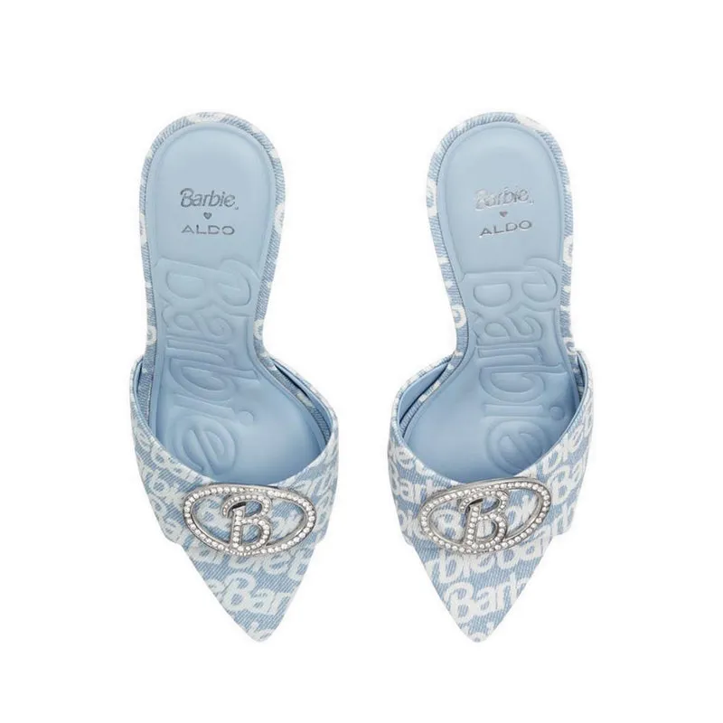 ALDO X Barbie Barbiehills Heeled Sandals - Light Blue