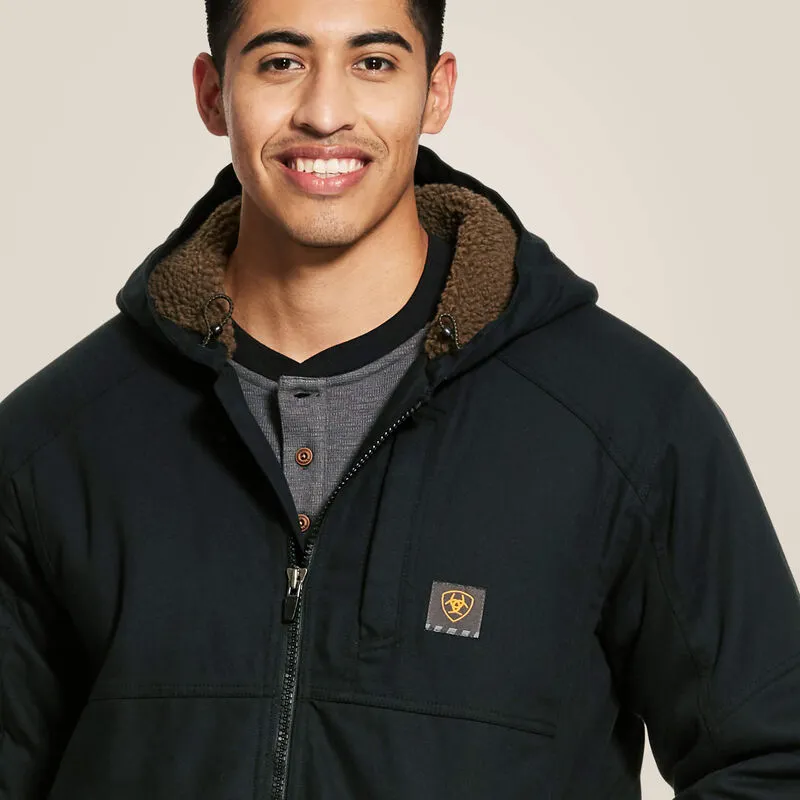 Ariat Men's Rebar DuraCanvas Workwear Jacket Black - 10023915