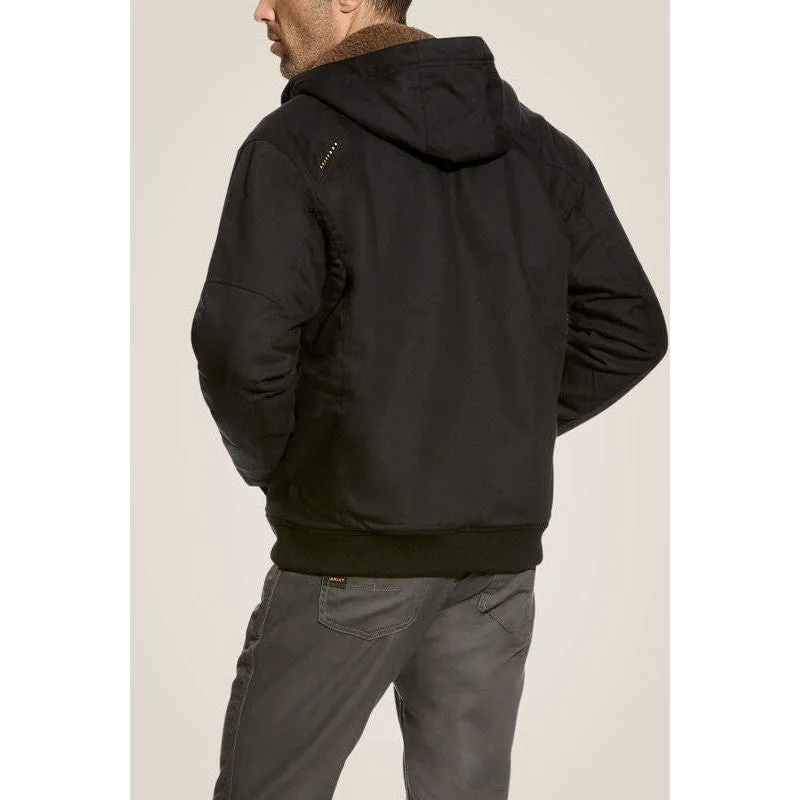 Ariat Men's Rebar DuraCanvas Workwear Jacket Black - 10023915