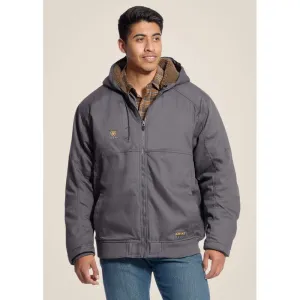 Ariat Men's Rebar DuraCanvas Workwear Jacket Grey- 10023919