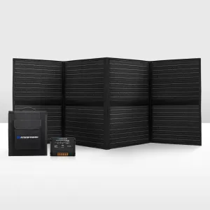 ATEM POWER 200W Folding Solar Panel Blanket 12V With Controller