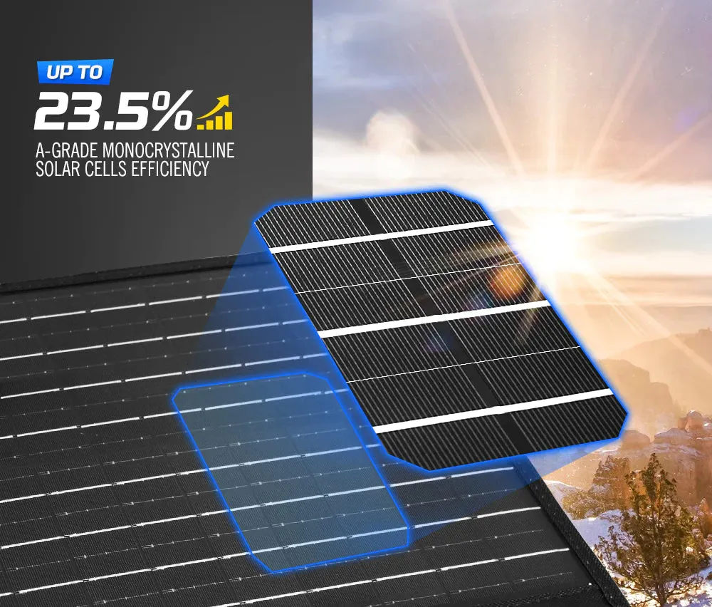 ATEM POWER 200W Folding Solar Panel Blanket 12V With Controller