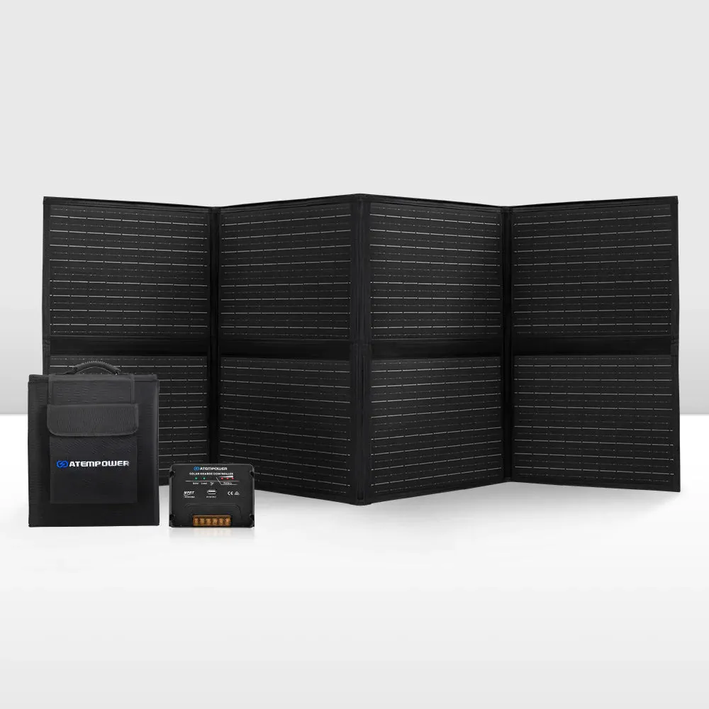 ATEM POWER 200W Folding Solar Panel Blanket 12V With Controller