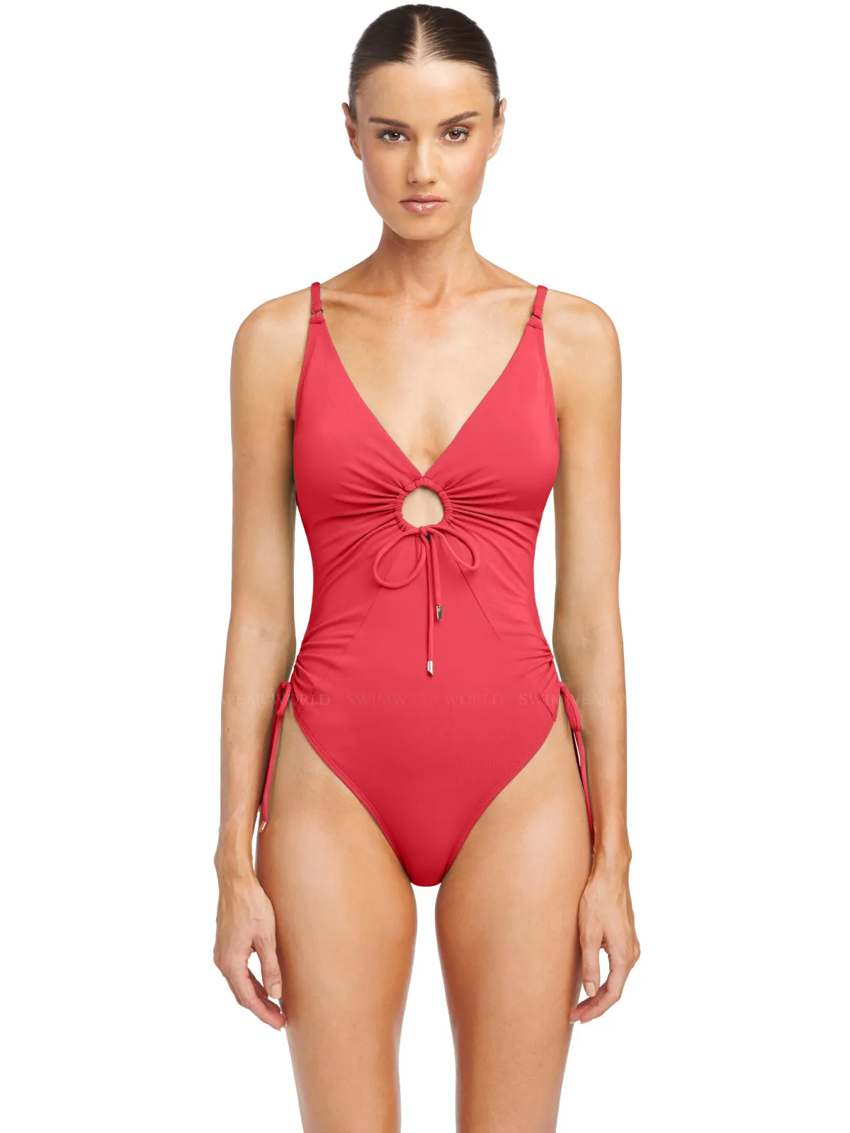 Aubrey One Piece Keyhole ::RET