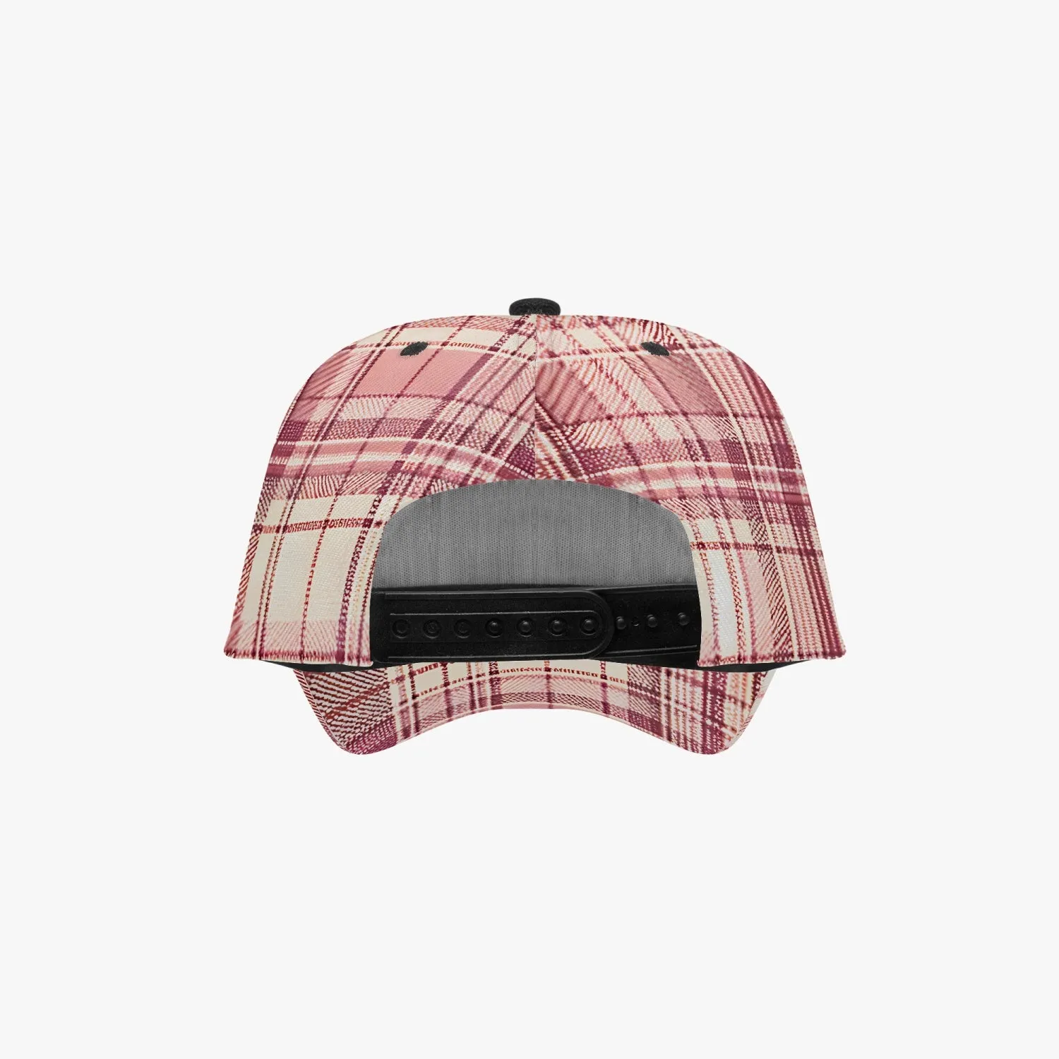 Bad Pink Plaid - Baseball Cap