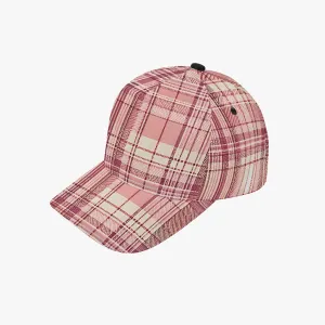 Bad Pink Plaid - Baseball Cap