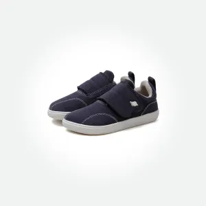 Badii Barefoot Sneakers - Indigo Blue On White