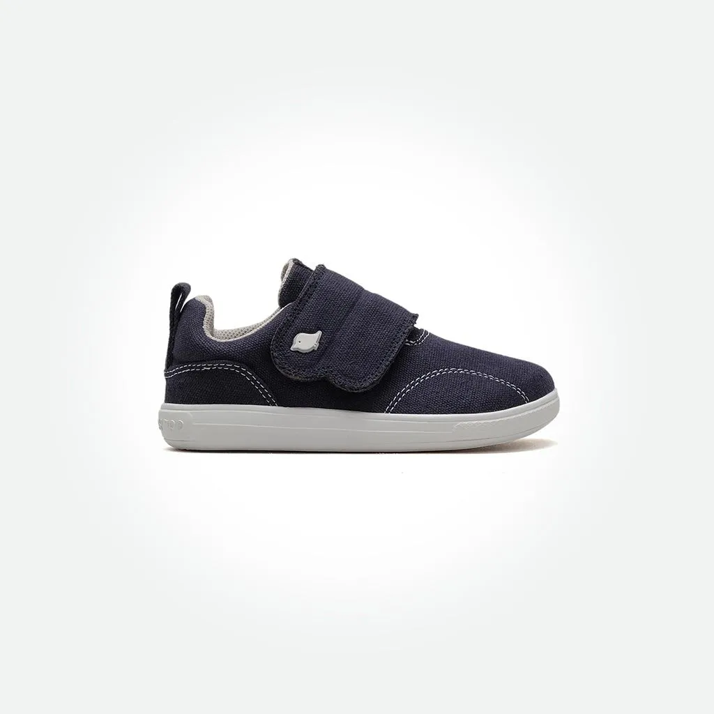 Badii Barefoot Sneakers - Indigo Blue On White