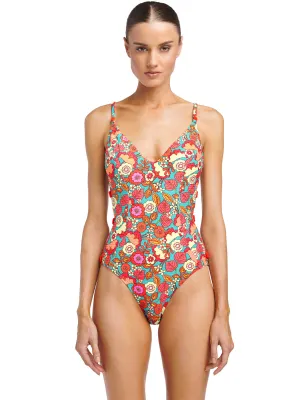 Bibi Side Cutout One Piece ::RET