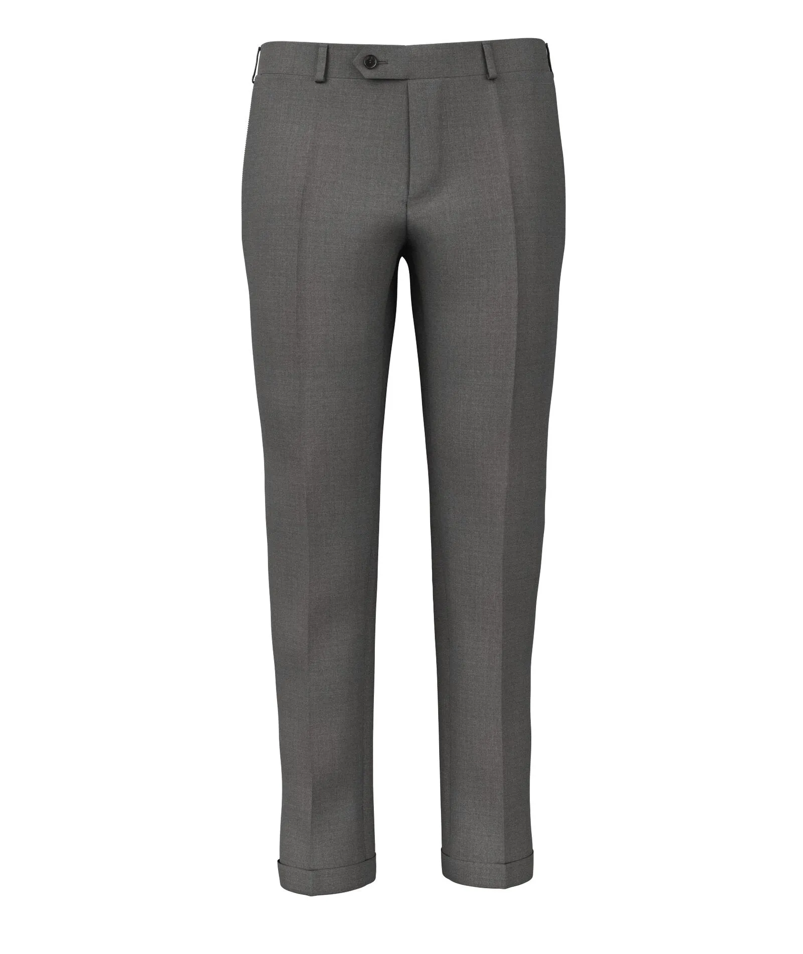Business Grey Anti-crease Trousers