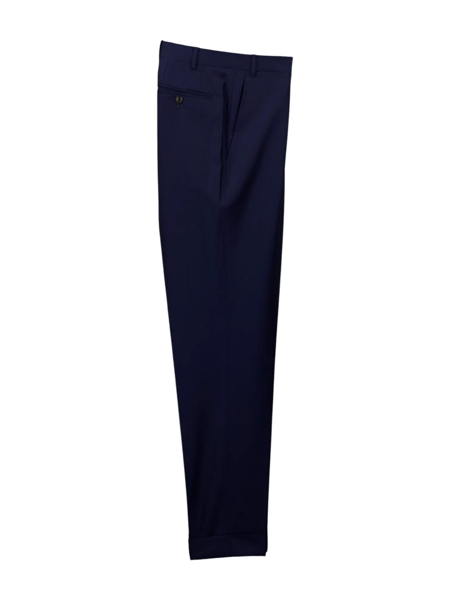 Canali Bright-Blue Super 150's Twill Suit   Extra Trousers