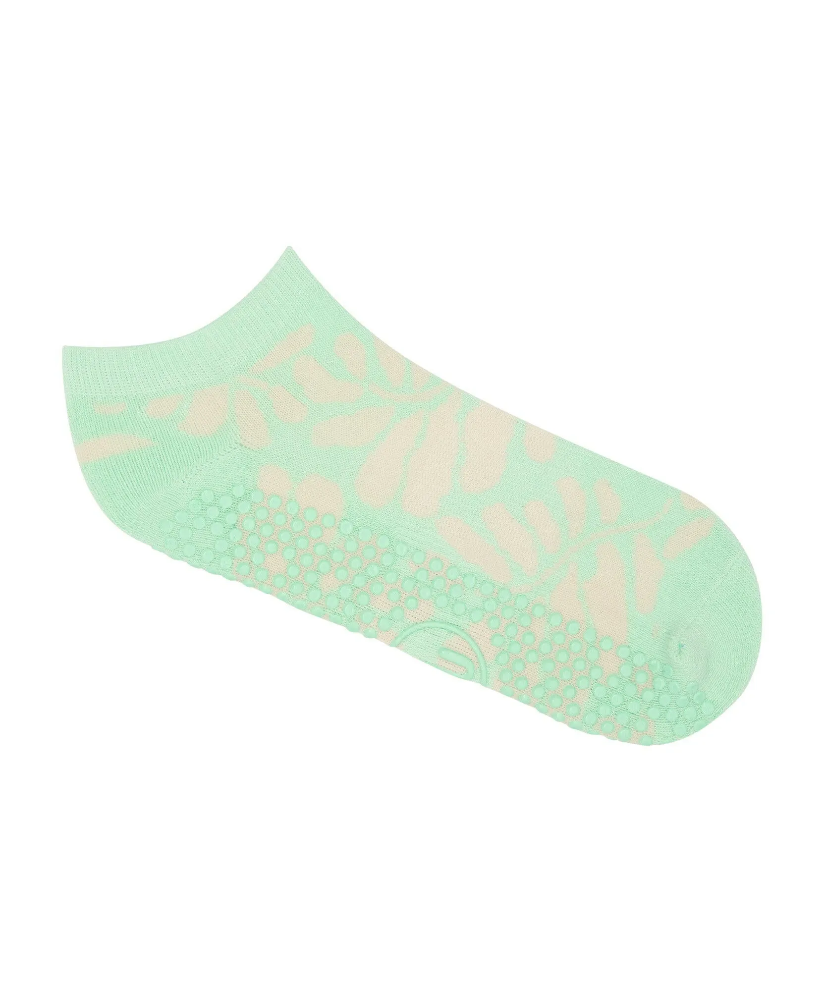 Classic Low Rise Grip Socks - Mint Canvas