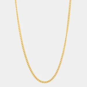 Curb Chain - Gold (2mm)