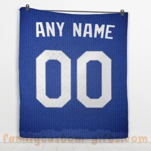 Custom Premium Quilt Blanket Los Angeles Jersey Baseball Personalized Quilt Gifts for Her & Him