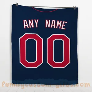 Custom Premium Quilt Blanket Minnesota Jersey Baseball Personalized Quilt Gifts for Her & Him