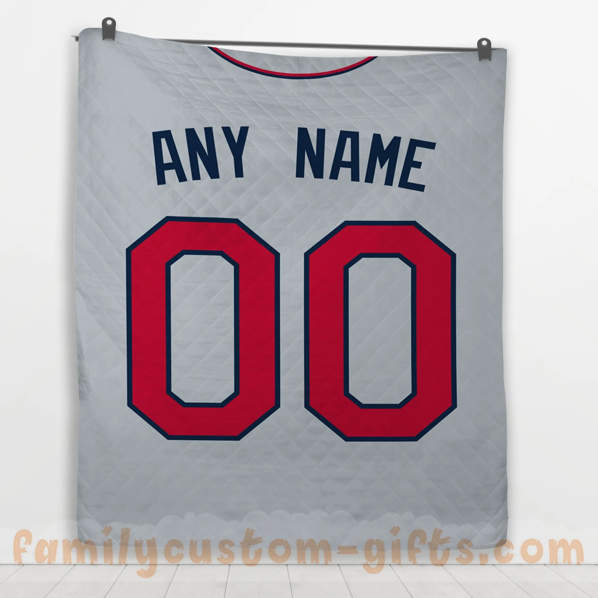 Custom Premium Quilt Blanket Minnesota Jersey Baseball Personalized Quilt Gifts for Her & Him