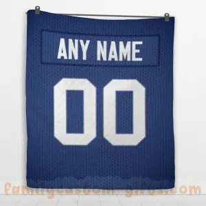 Custom Premium Quilt Blanket New York Jersey American Football Personalized Quilt Gifts for Her & Him