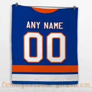 Custom Premium Quilt Blanket New York Jersey American Football Personalized Quilt Gifts for Her & Him