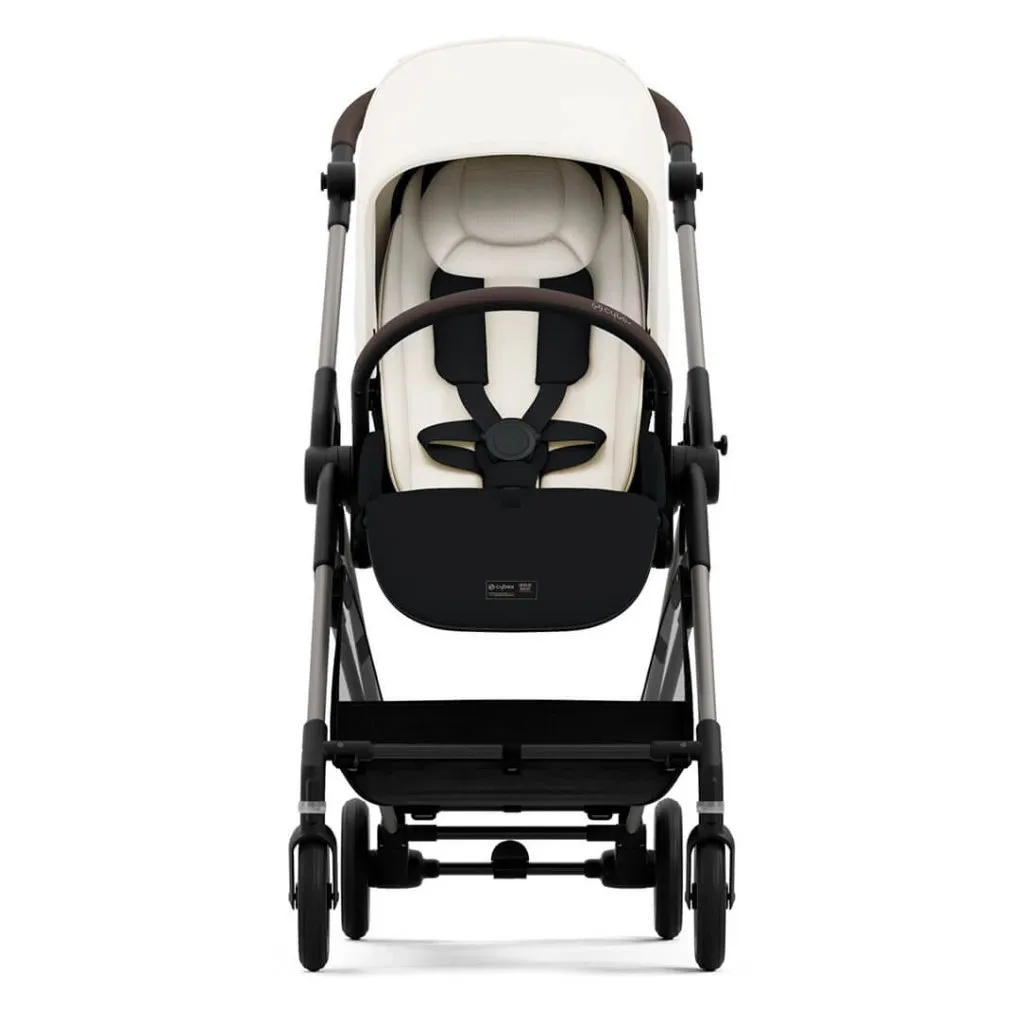 CYBEX Melio Pushchair - Canvas White (2024 New Generation)