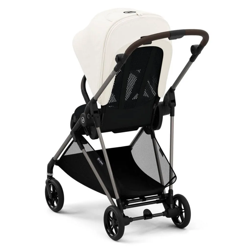 CYBEX Melio Pushchair - Canvas White (2024 New Generation)