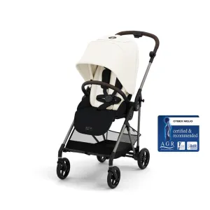 CYBEX Melio Pushchair - Canvas White (2024 New Generation)