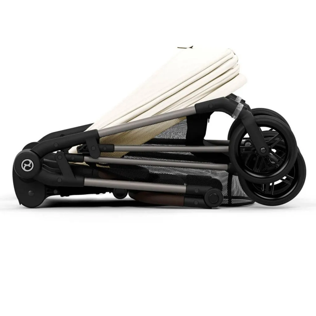 CYBEX Melio Pushchair - Canvas White (2024 New Generation)
