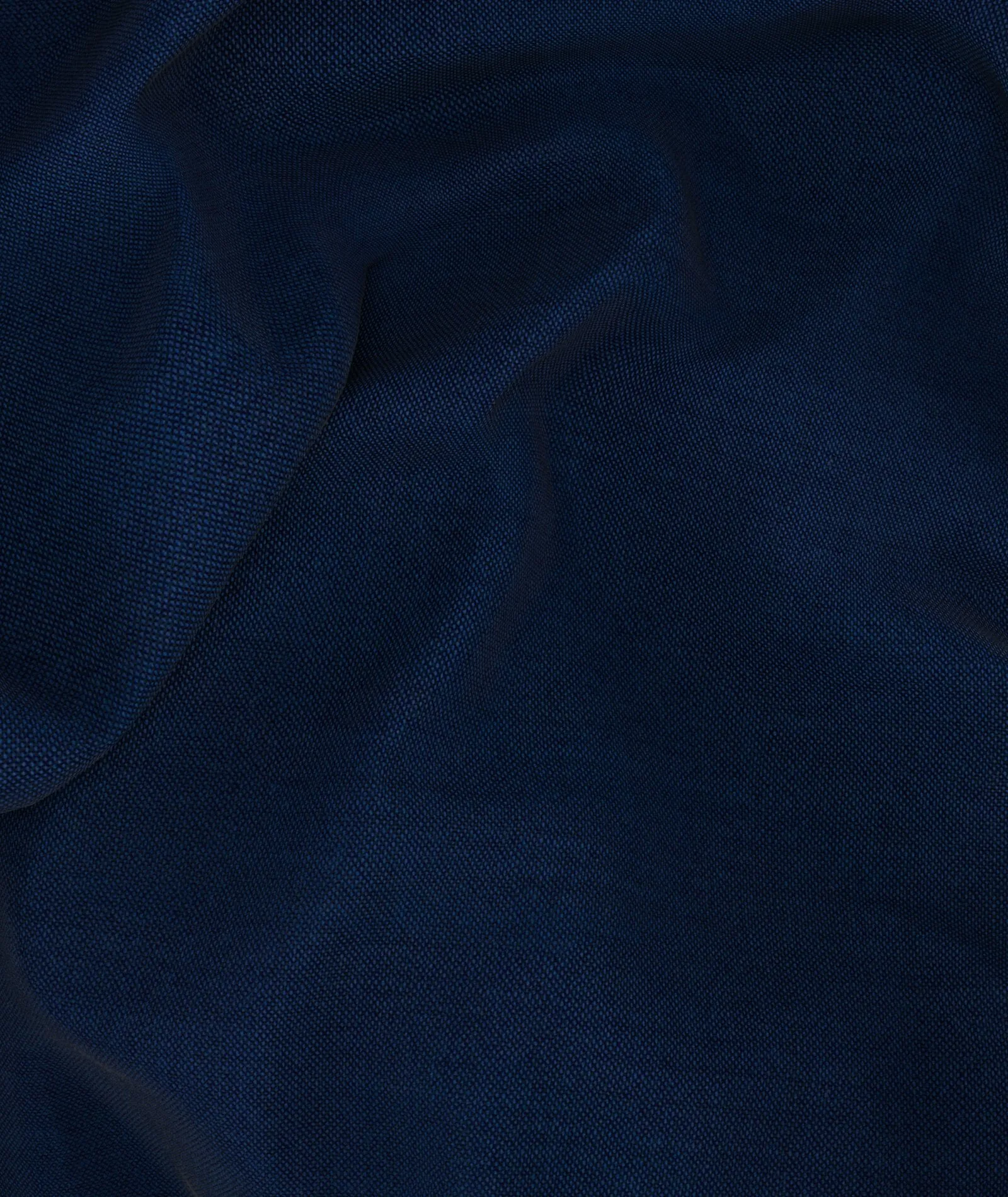 Dark Blue in Wool Canvas 110s Trousers