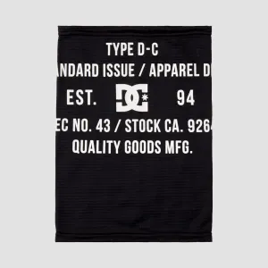 DC Canvas Neckwarmer Black