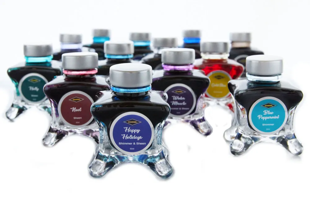 Diamine Blue Edition Fountain Pen Ink - Polar Glow