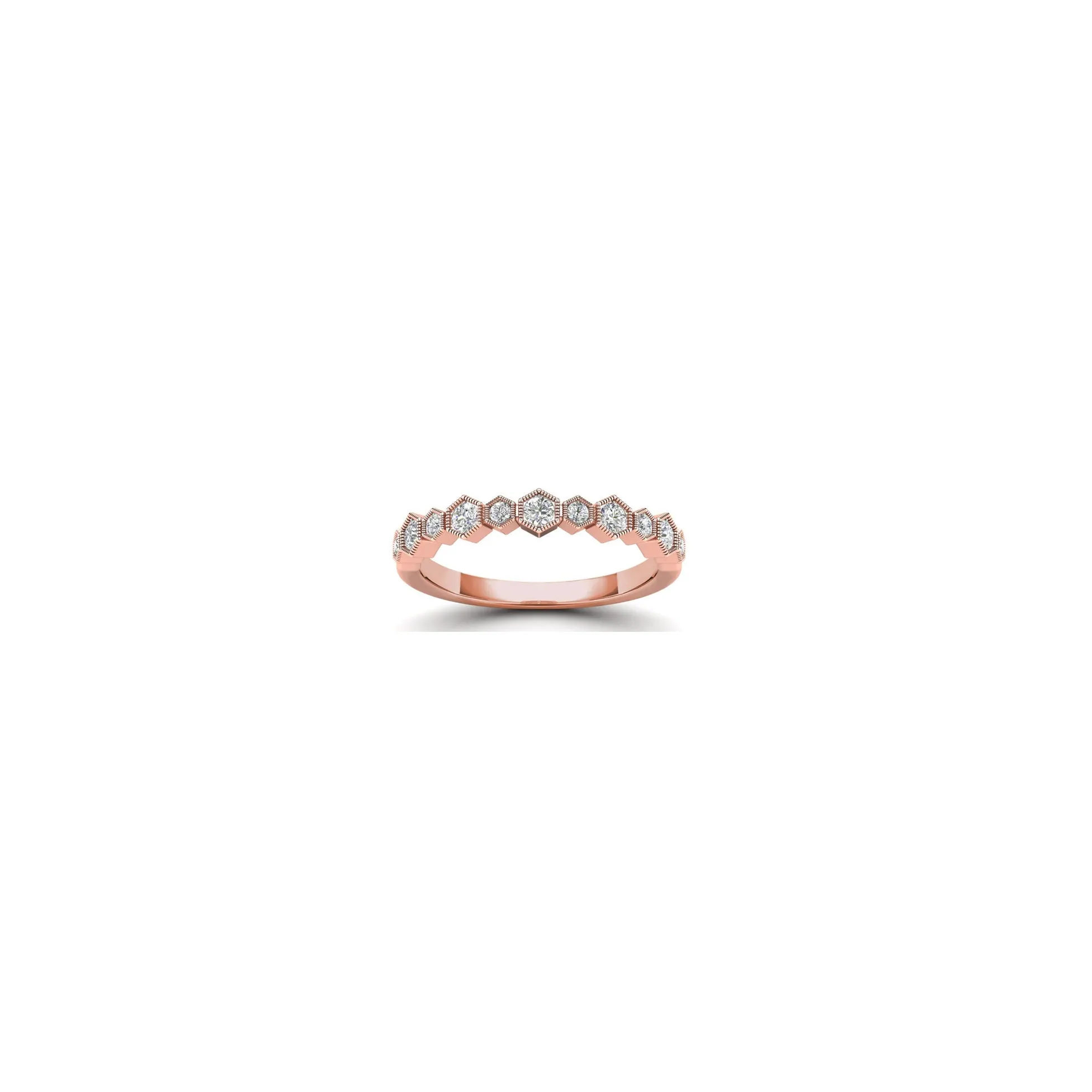 Diamond Thin Band Ring (14K)