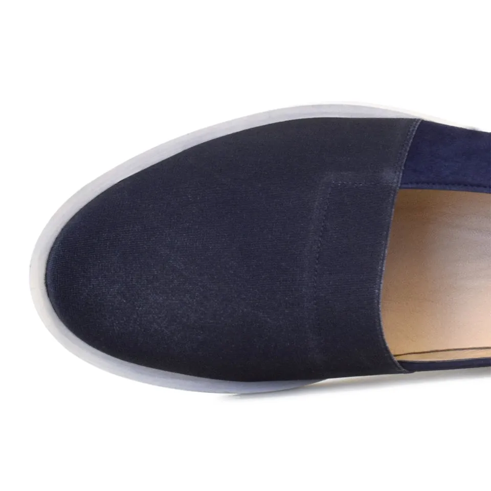 Easy Loafer in Navy Cashmere *SALE ITEM* ORIGINAL PRICE: $260