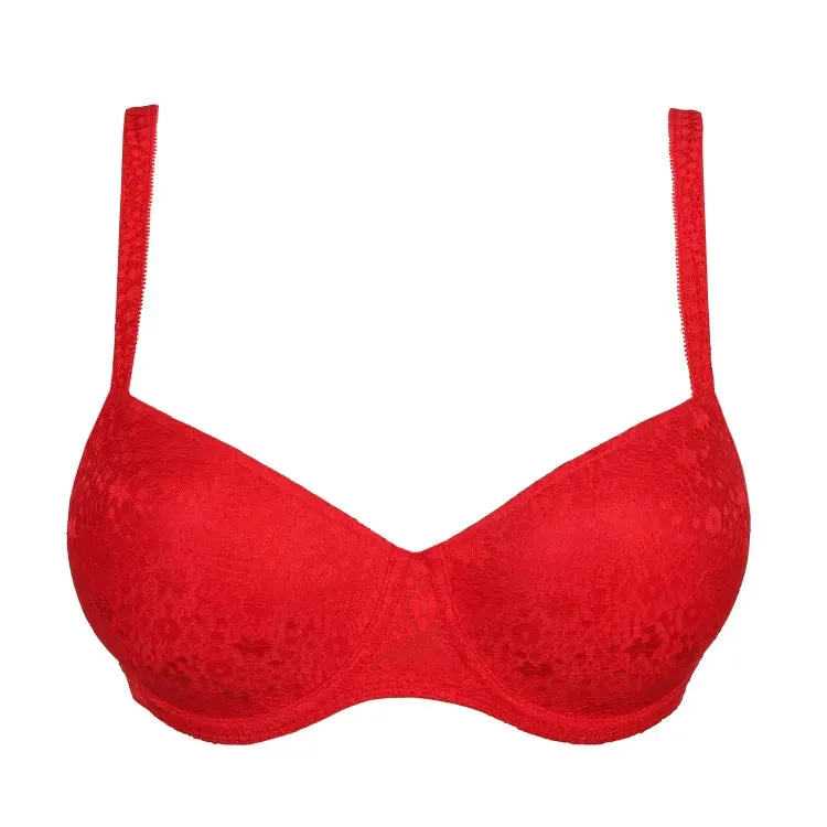 Epirus Balcony Bra In Red - Prima Donna Twist