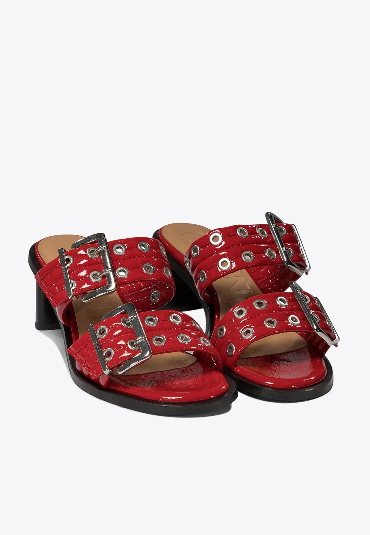 Feminine Buckle 70 Sandals