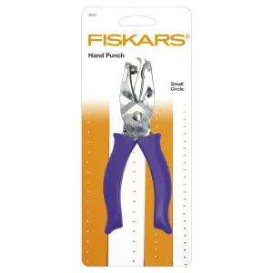 Fiskars Softgrip Hand Punches Circular Heart Confetti Catcher