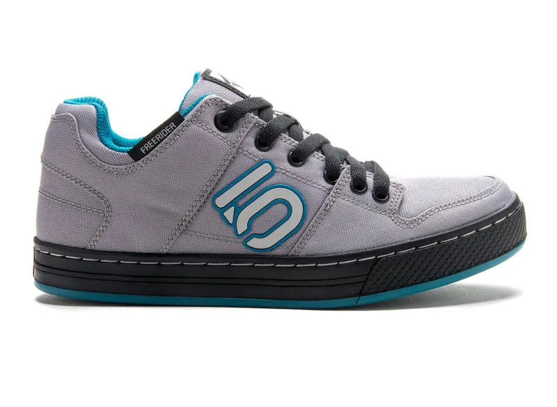 FIVE TEN WOMENS FREERIDER CANVAS [GREY/TEAL] 6 US (36 EUR)