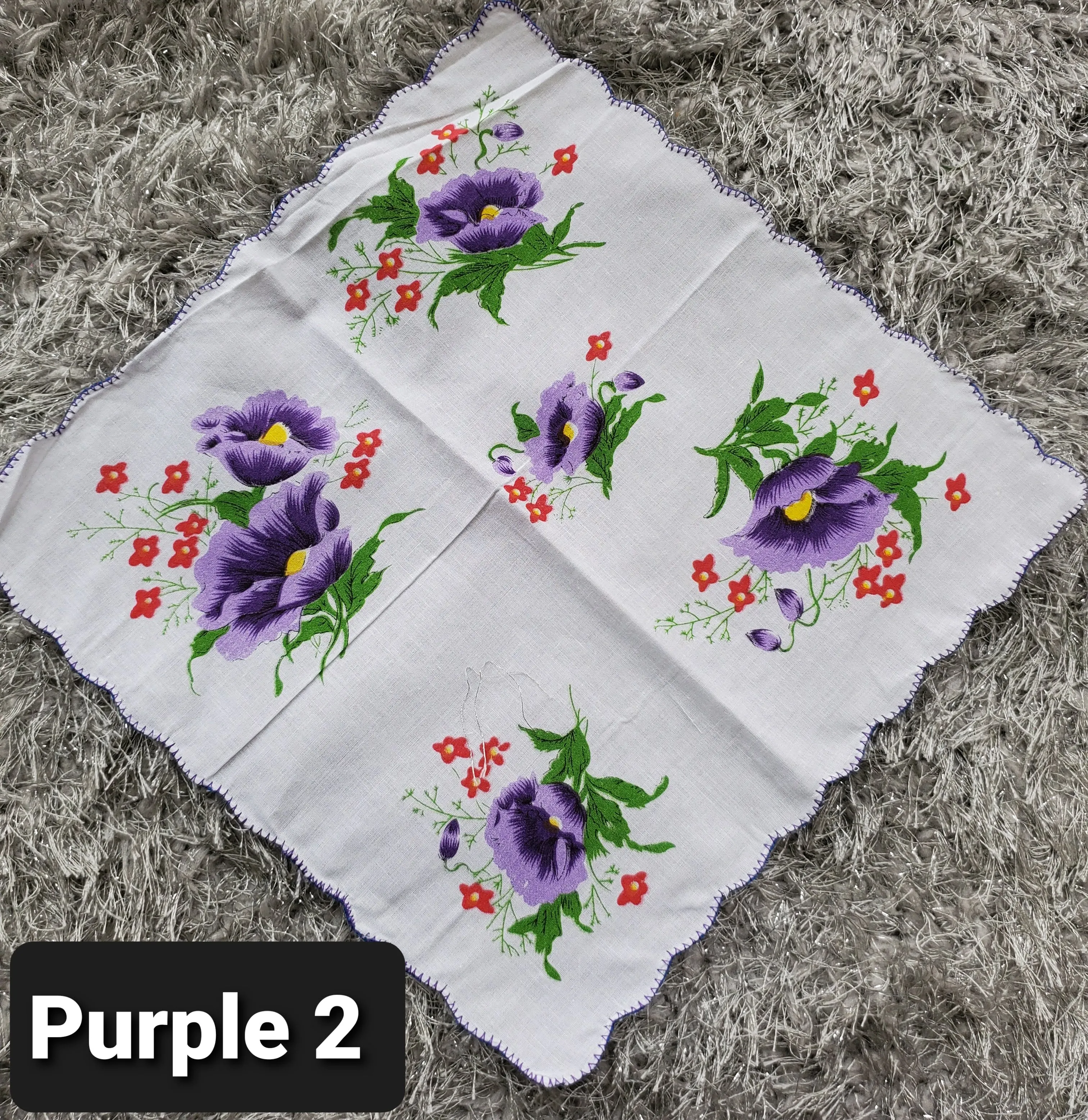 Floral Handkerchiefs