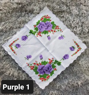 Floral Handkerchiefs