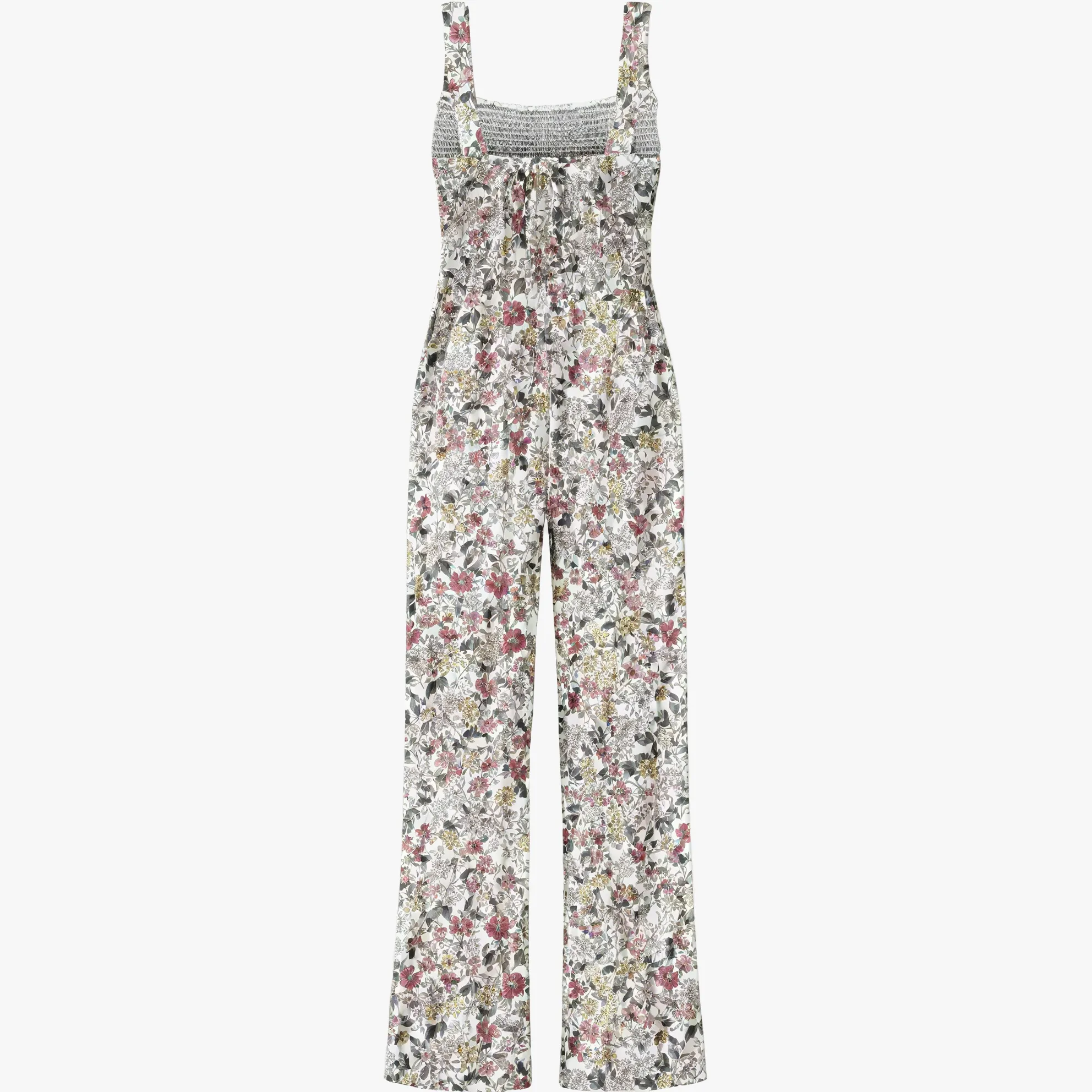 Floral Wide-Leg Jumpsuit