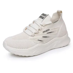 GAI hot designer Running shoes Breathable comfortable mesh non-slip women pink white hiking sneakers szie36-40