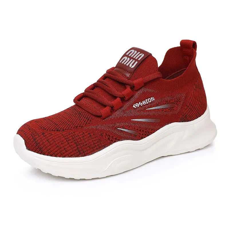 GAI hot designer Running shoes Breathable comfortable mesh non-slip women pink white hiking sneakers szie36-40