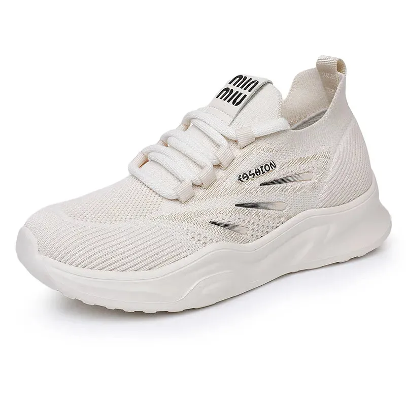 GAI hot designer Running shoes Breathable comfortable mesh non-slip women pink white hiking sneakers szie36-40