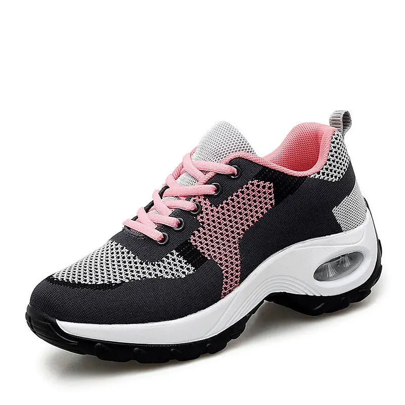 GAI new summer Running shoes Breathable comfortable non-slip women red walking sneakers