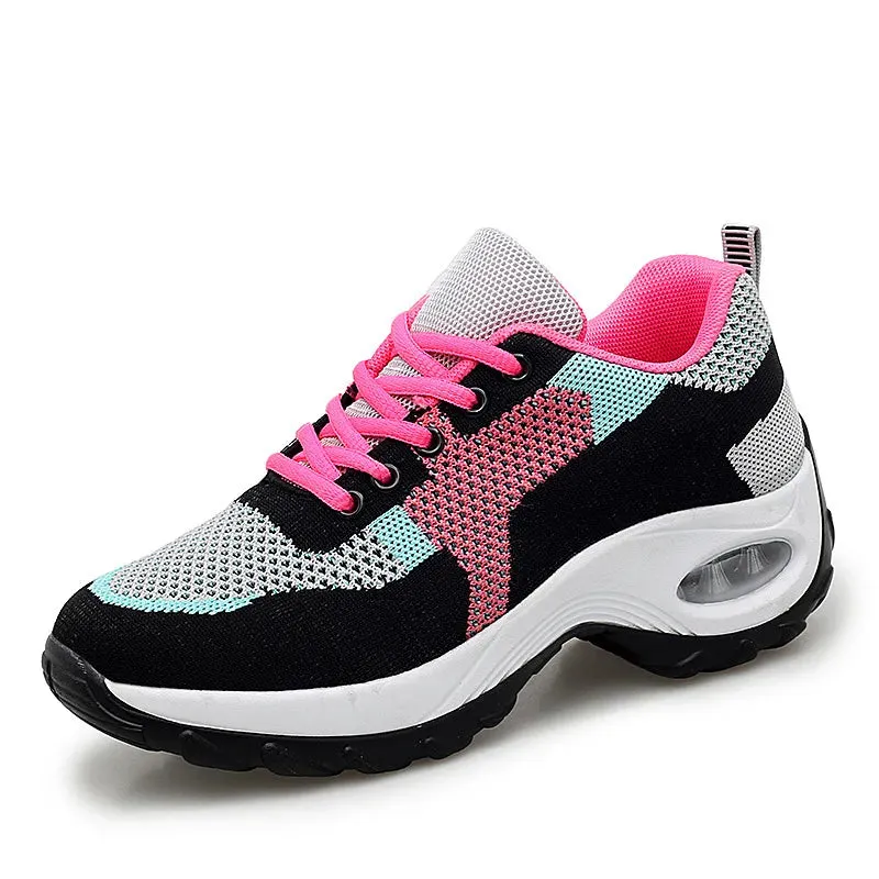 GAI new summer Running shoes Breathable comfortable non-slip women red walking sneakers