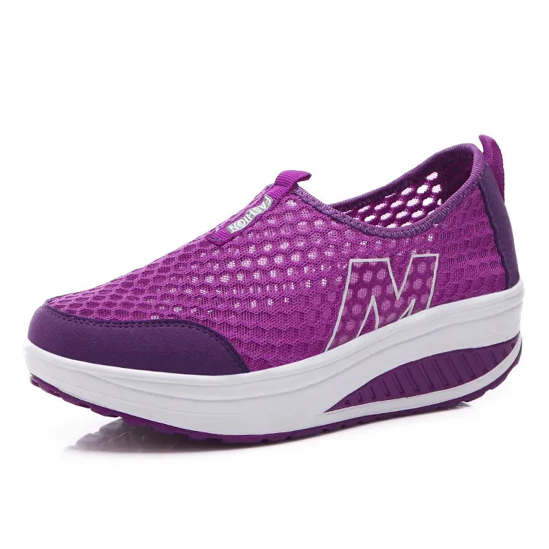 GAI new summer Running shoes Breathable comfortable non-slip women red walking sneakers