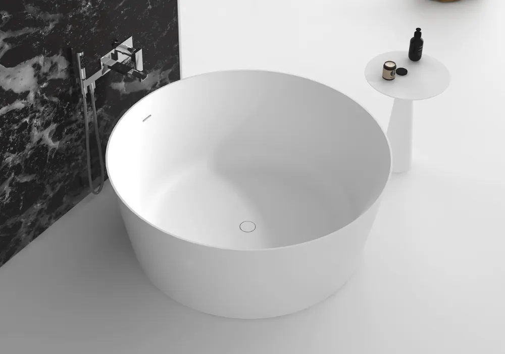 Gia Large Round Slimline Tub - 1400mm - G65147
