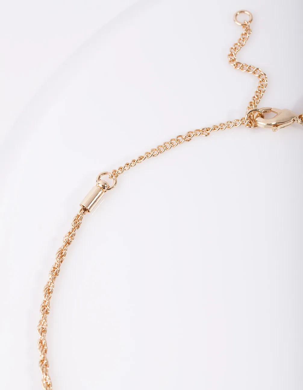 Gold Plated Thin Necklace